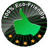 100% Eco Friendly Product - Logo / Seal