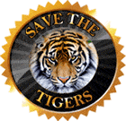 Save the Wild Tigers Logo/Seal